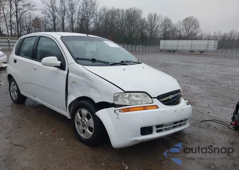 2006 Chevrolet Aveo Ls from USA, damaged, VIN KL1TD66646B644248